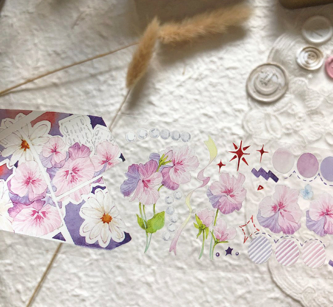 Floral Accent Masking Tape