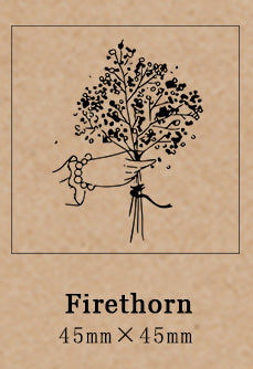 Flower Bouquet Wooden Stamps