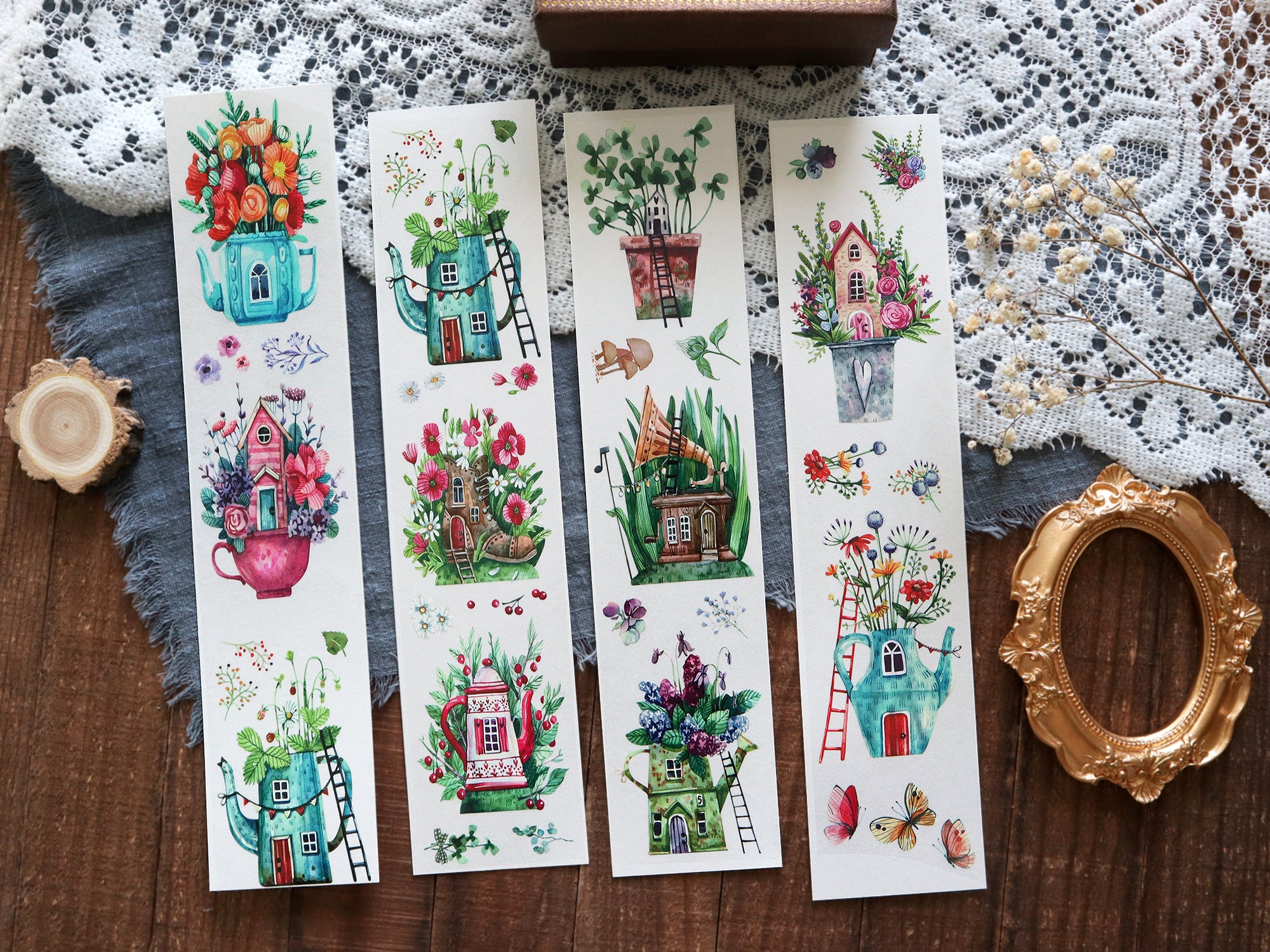 Flower House 2 Masking Tape