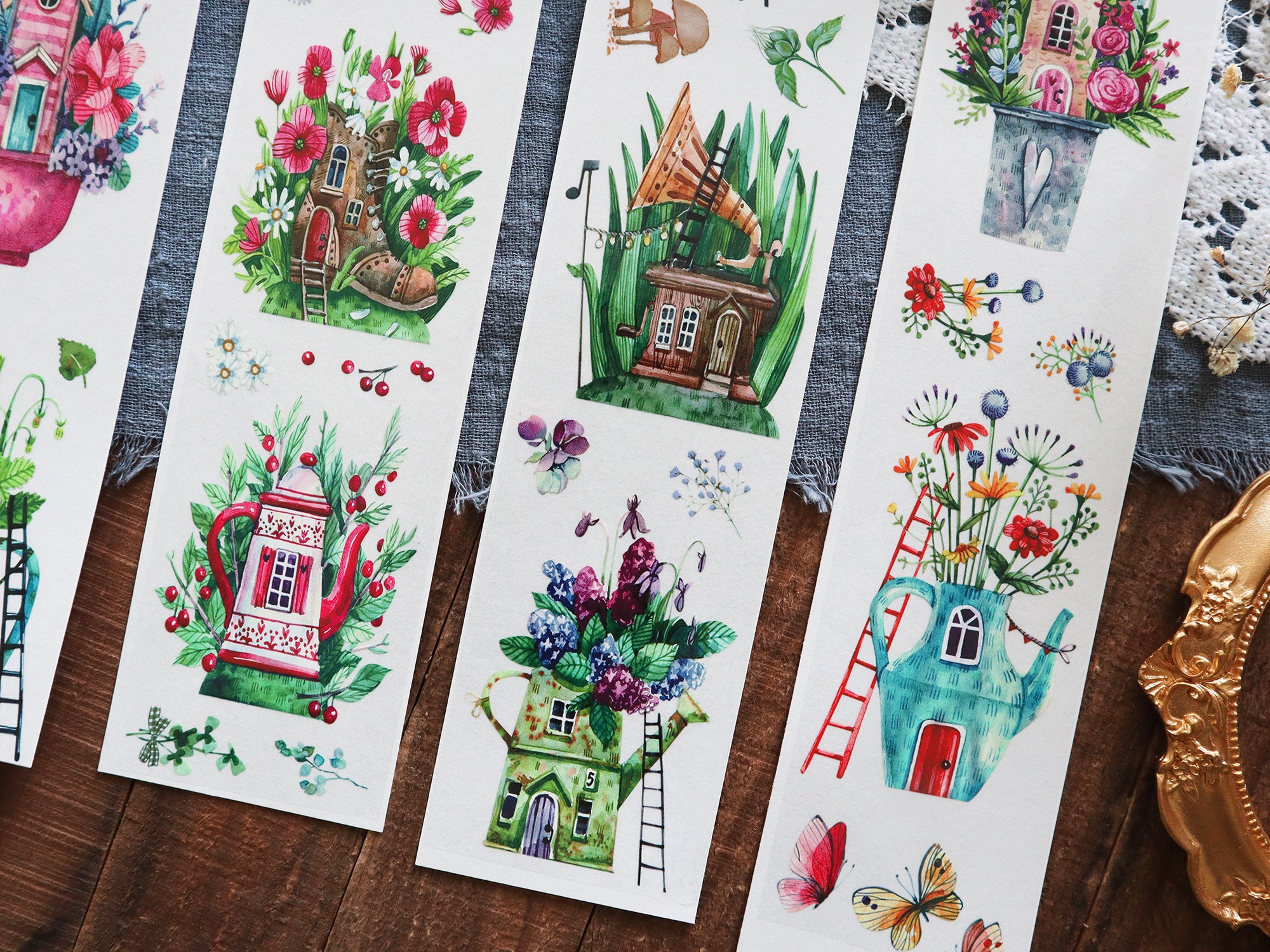 Flower House 2 Masking Tape