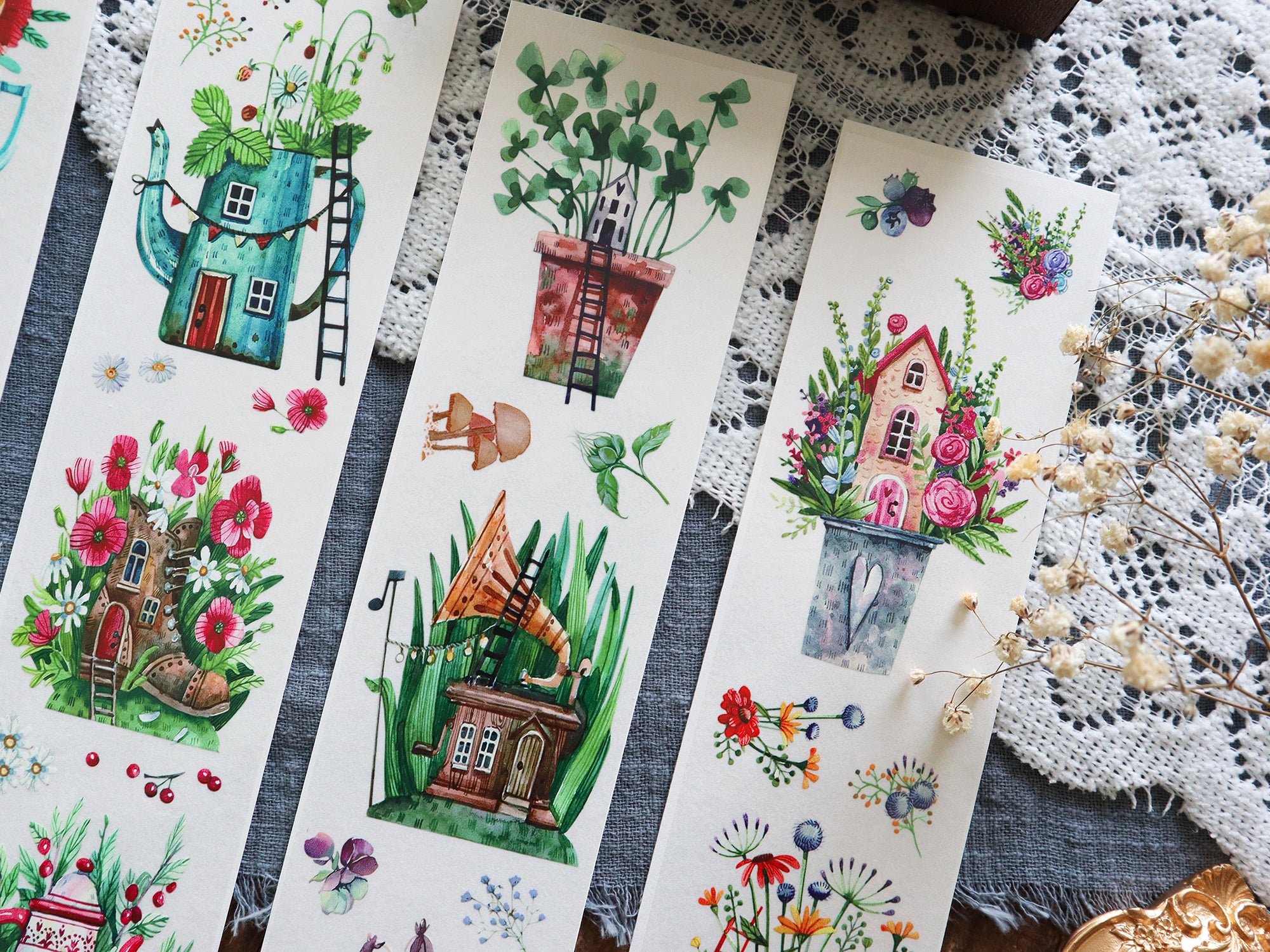 Flower House 2 Masking Tape