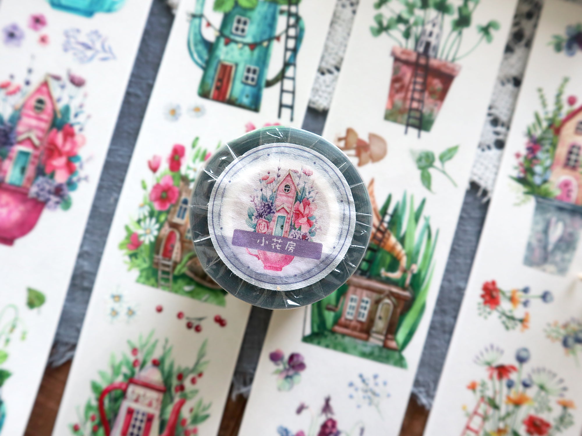 Flower House 2 Masking Tape