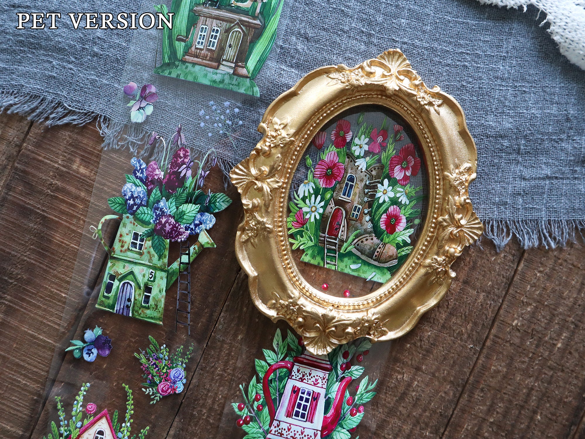 Flower House 2 Masking Tape