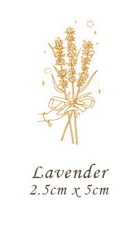 Flower Shop Series Rubber Stamps