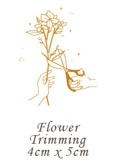Flower Shop Series Rubber Stamps