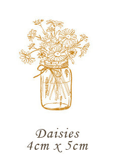 Flower Shop Series Rubber Stamps