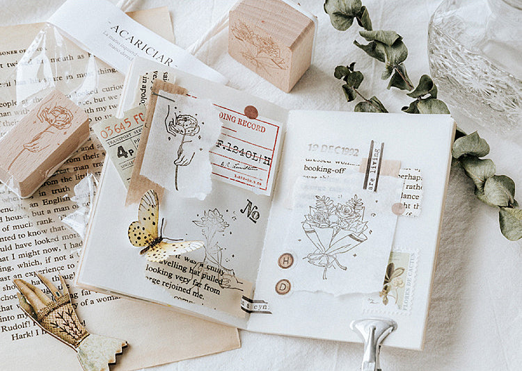 Flower Shop Series Rubber Stamps