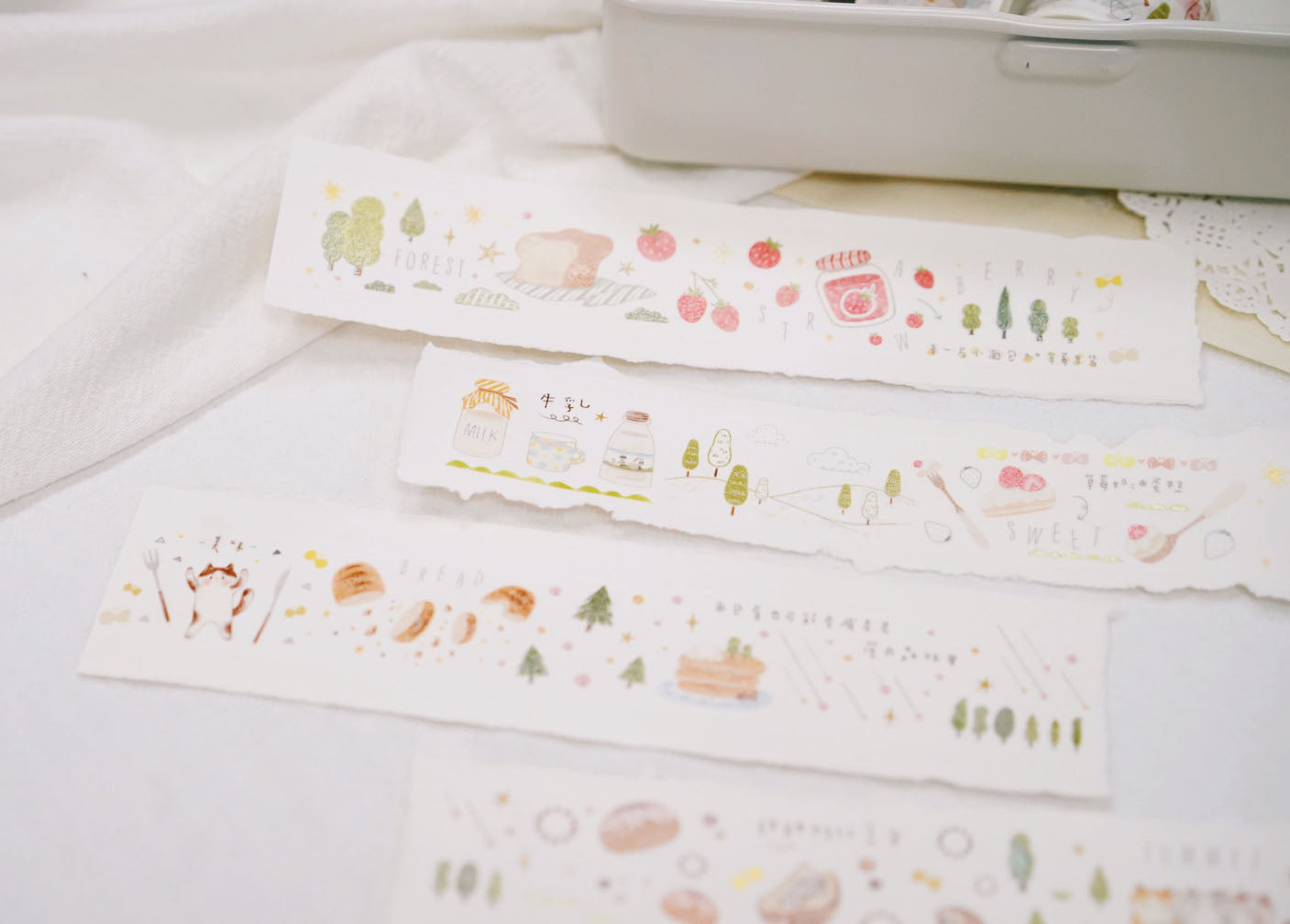 Tang Yuan Masking Tape: Forest Bakery