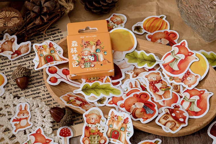 Forest Diary Box Sticker Set