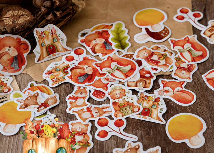 Forest Diary Box Sticker Set