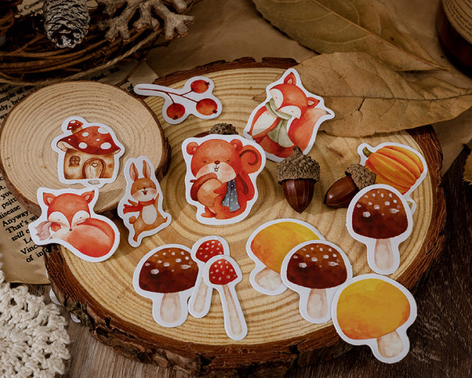 Forest Diary Box Sticker Set