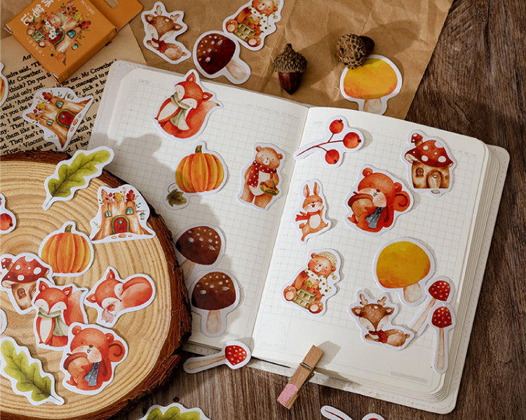 Forest Diary Box Sticker Set