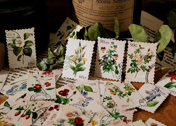 Forest Password Box Sticker Set
