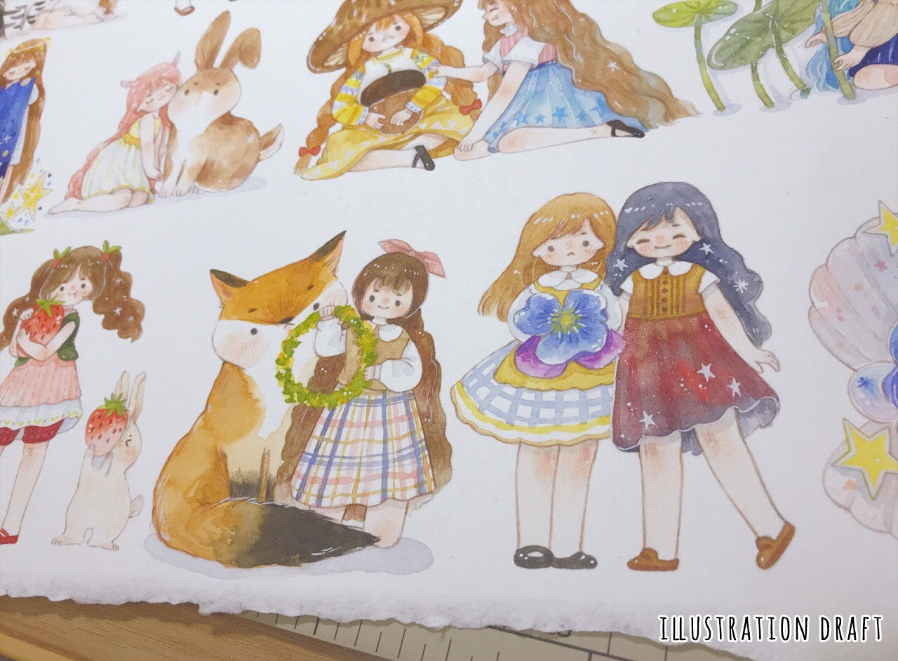 Tang Yuan Masking Tape: Forest Story