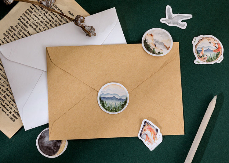 Forest Whispers Box Sticker Set