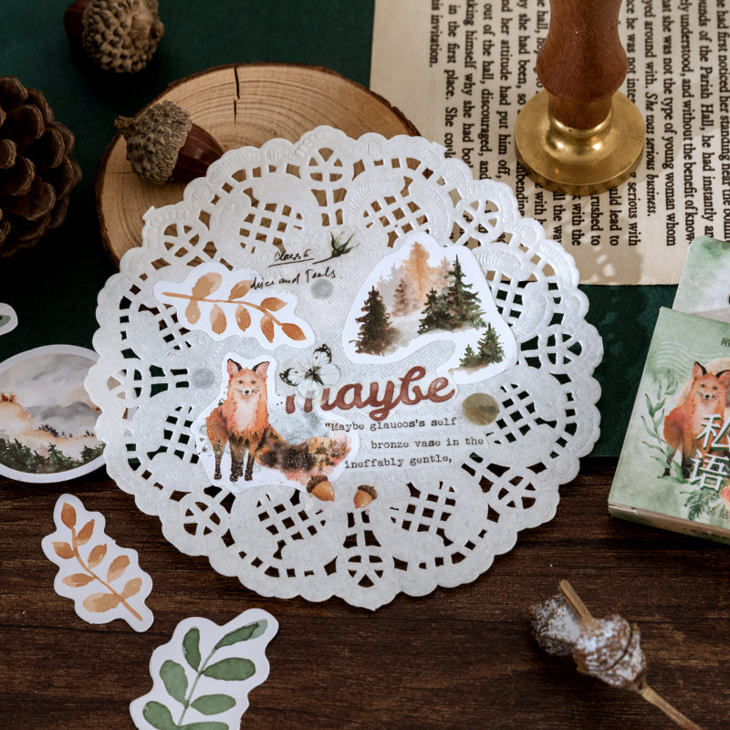 Forest Whispers Box Sticker Set