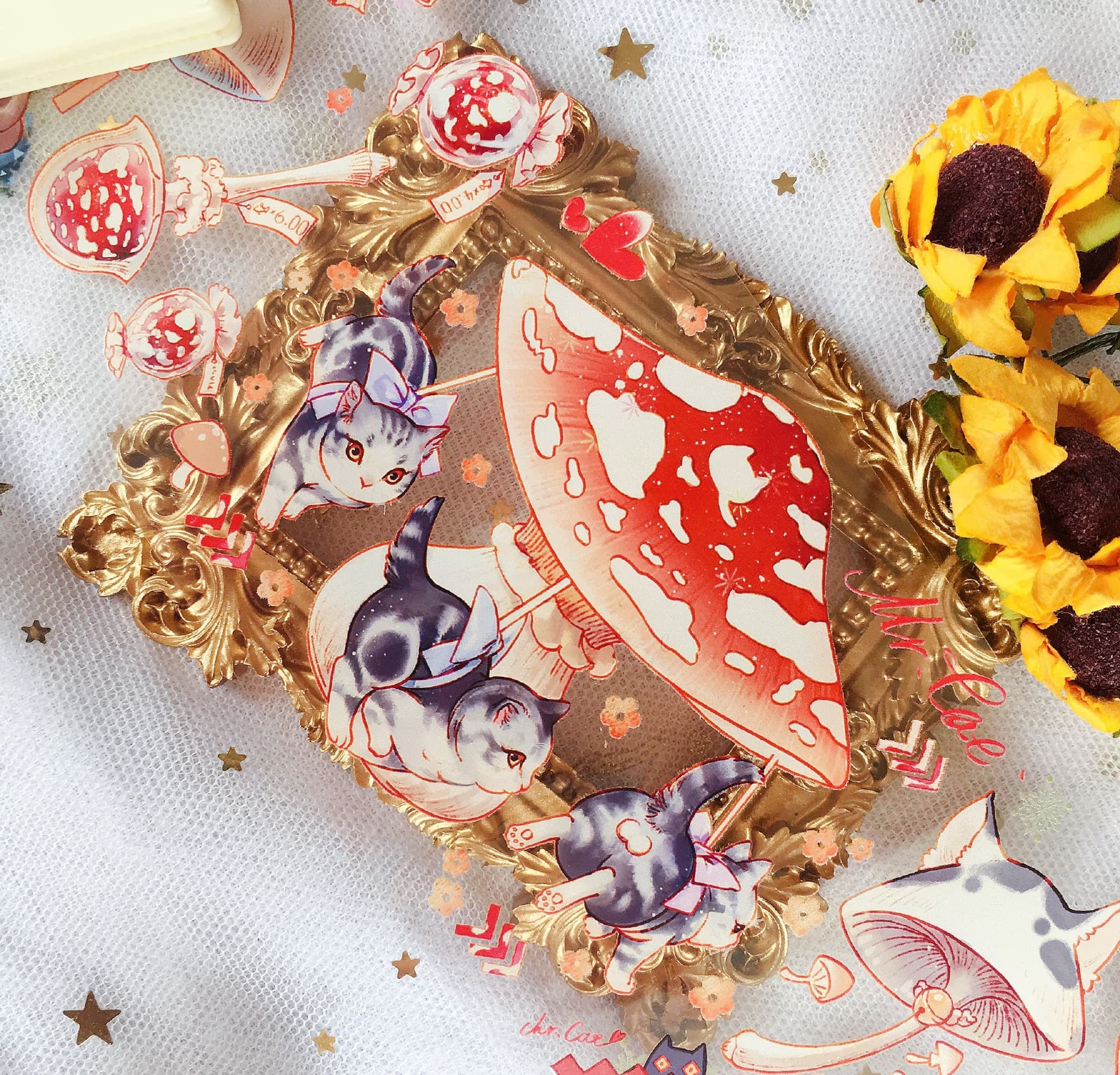 Realheart Studio Masking Tape: Formosa Cat