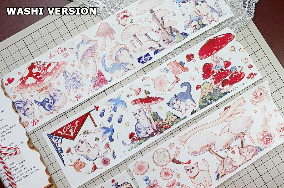 Realheart Studio Masking Tape: Formosa Cat