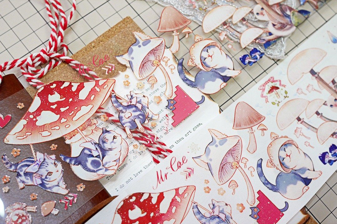 Realheart Studio Masking Tape: Formosa Cat