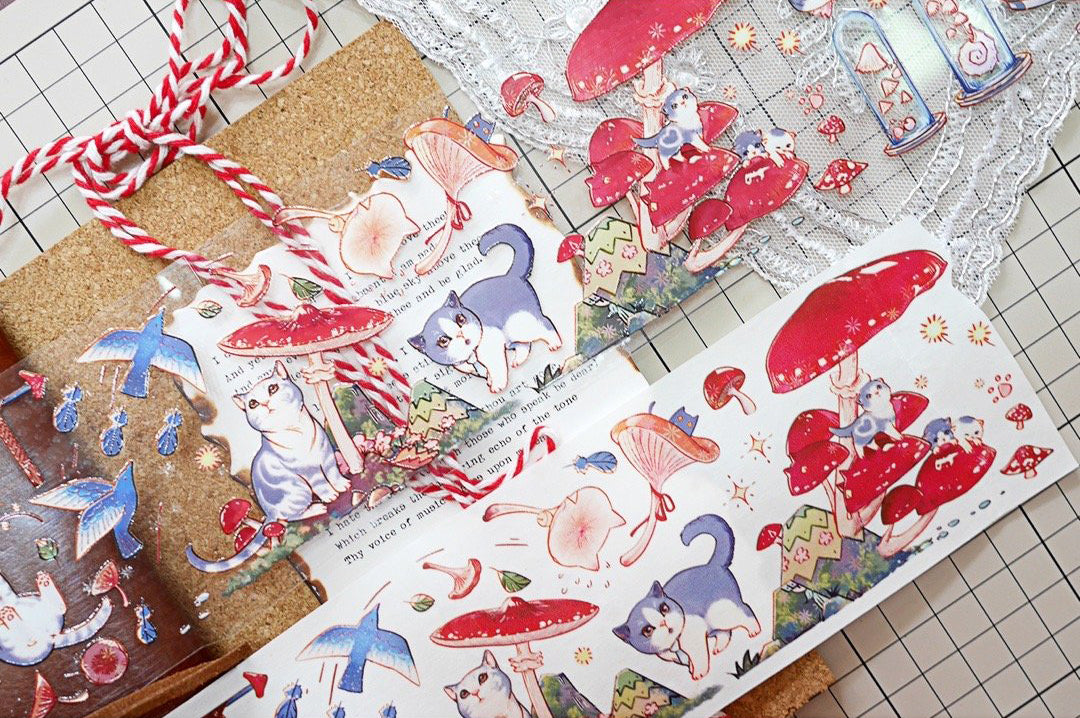Realheart Studio Masking Tape: Formosa Cat