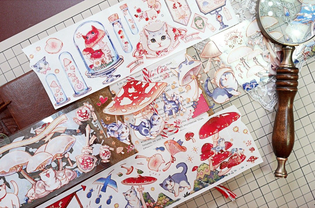Realheart Studio Masking Tape: Formosa Cat
