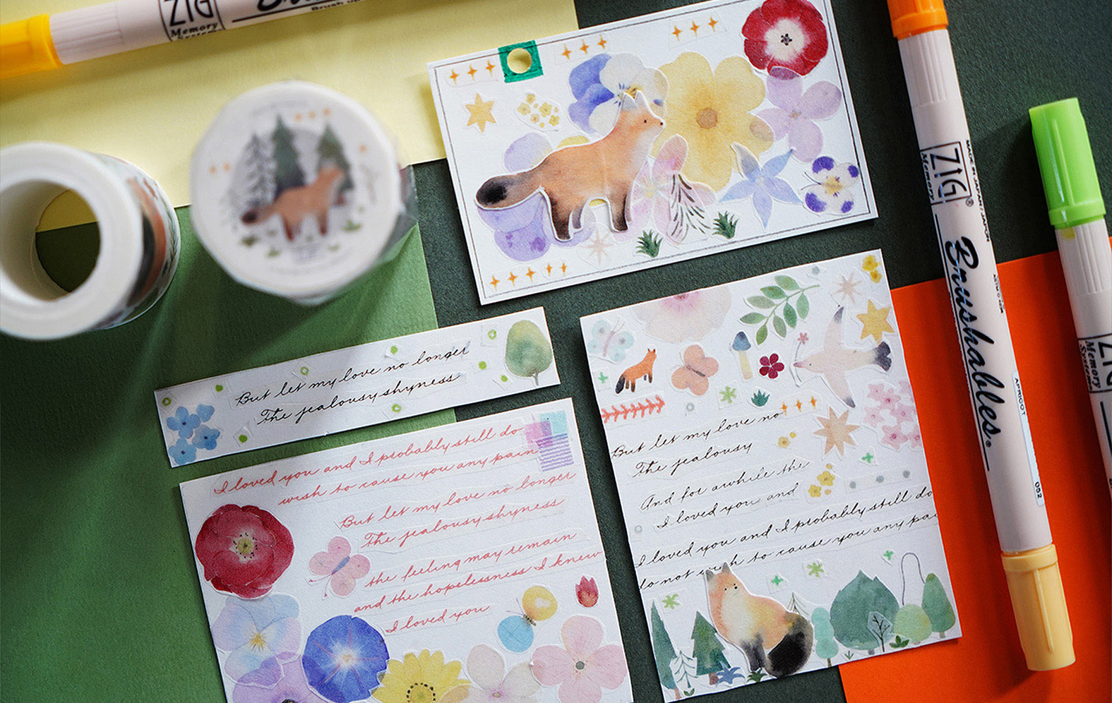 KY Studio Masking Tape: Fox Forest