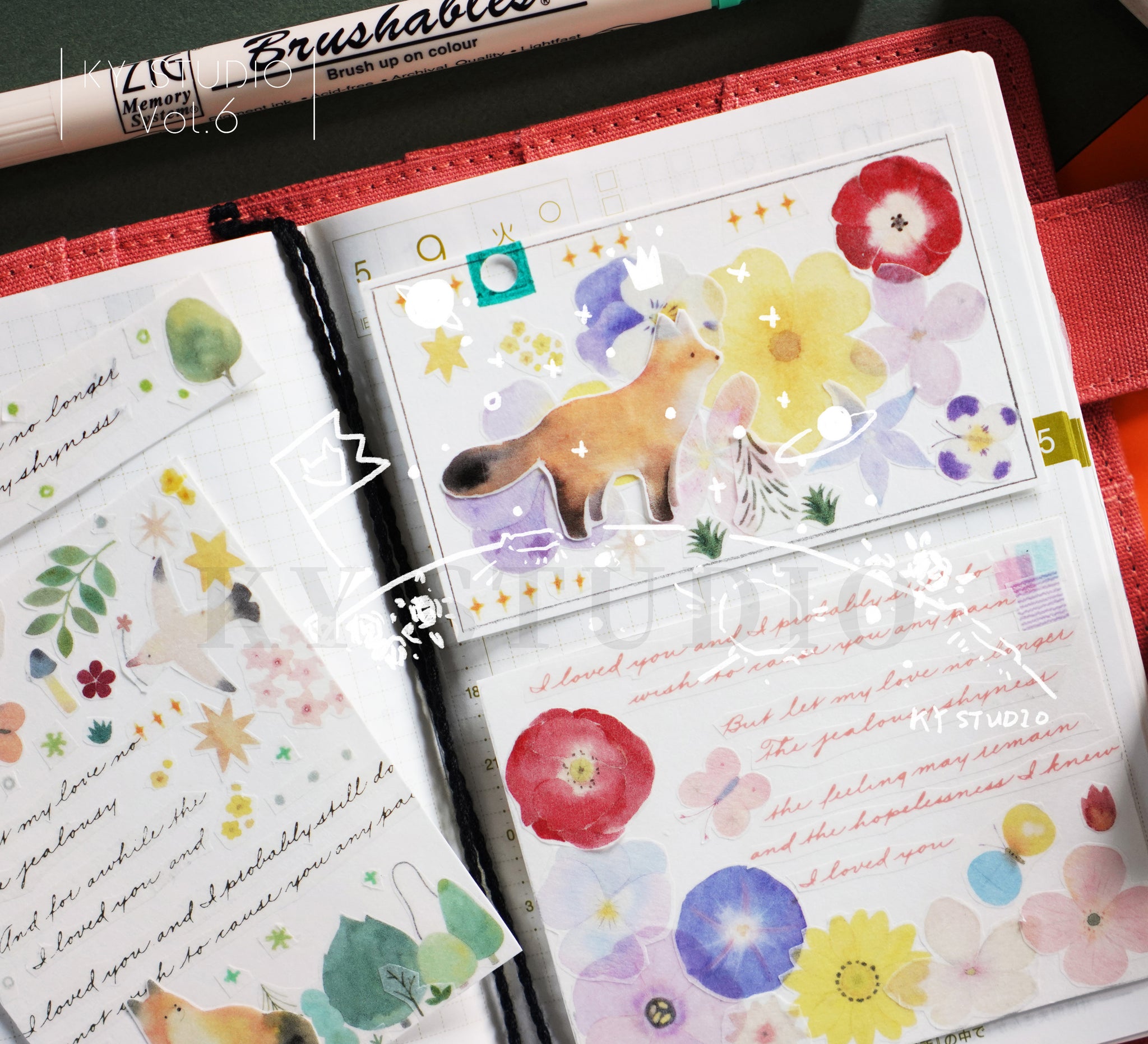 KY Studio Masking Tape: Fox Forest