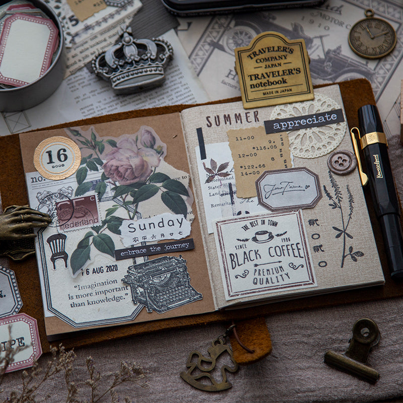 Frames and Labels Wooden Stamps