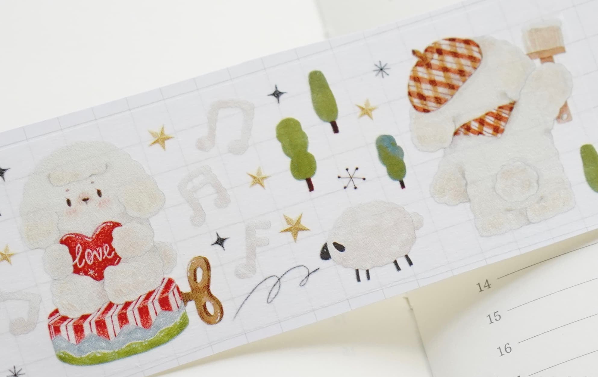 Tang Yuan Masking Tape: Fufu's Day