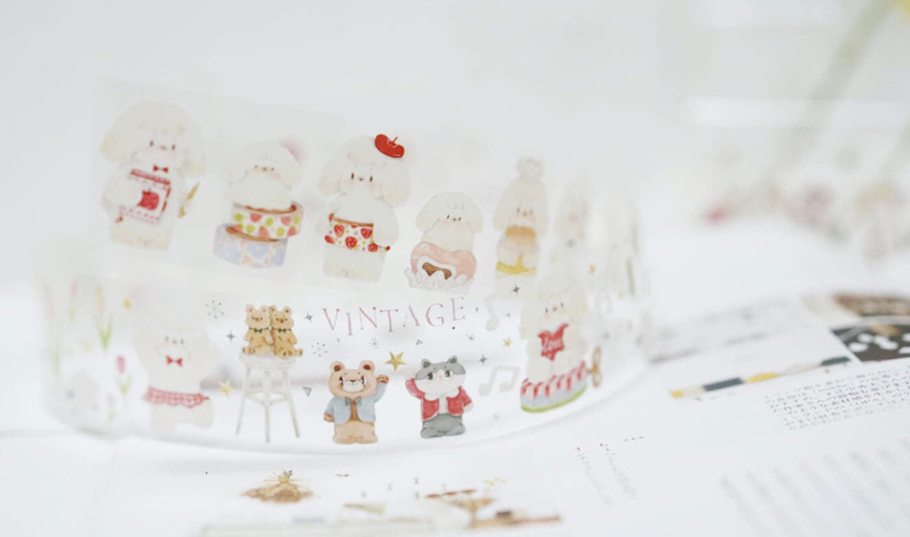 Tang Yuan Masking Tape: Fufu's Day