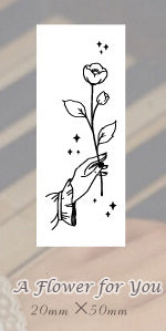 Gentle Touch Series Wooden Stamps