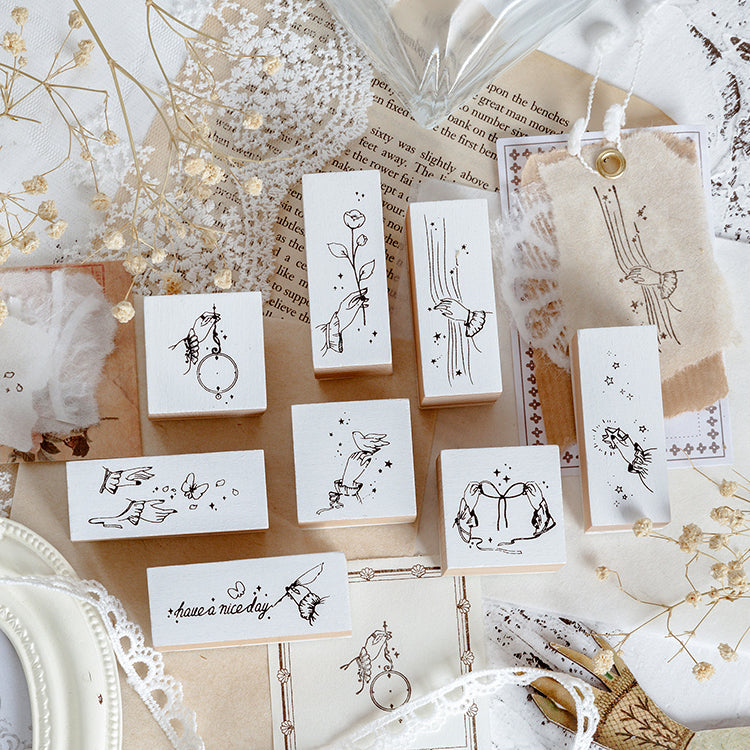 Gentle Touch Series Wooden Stamps