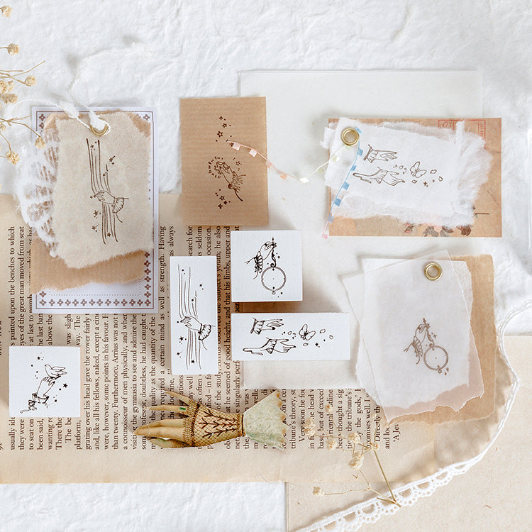 Gentle Touch Series Wooden Stamps