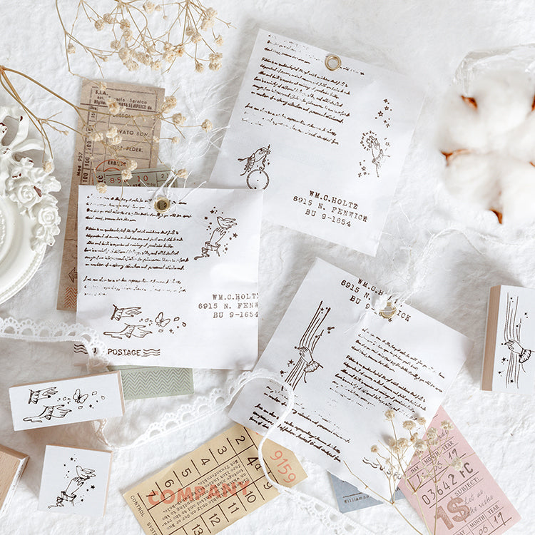 Gentle Touch Series Wooden Stamps