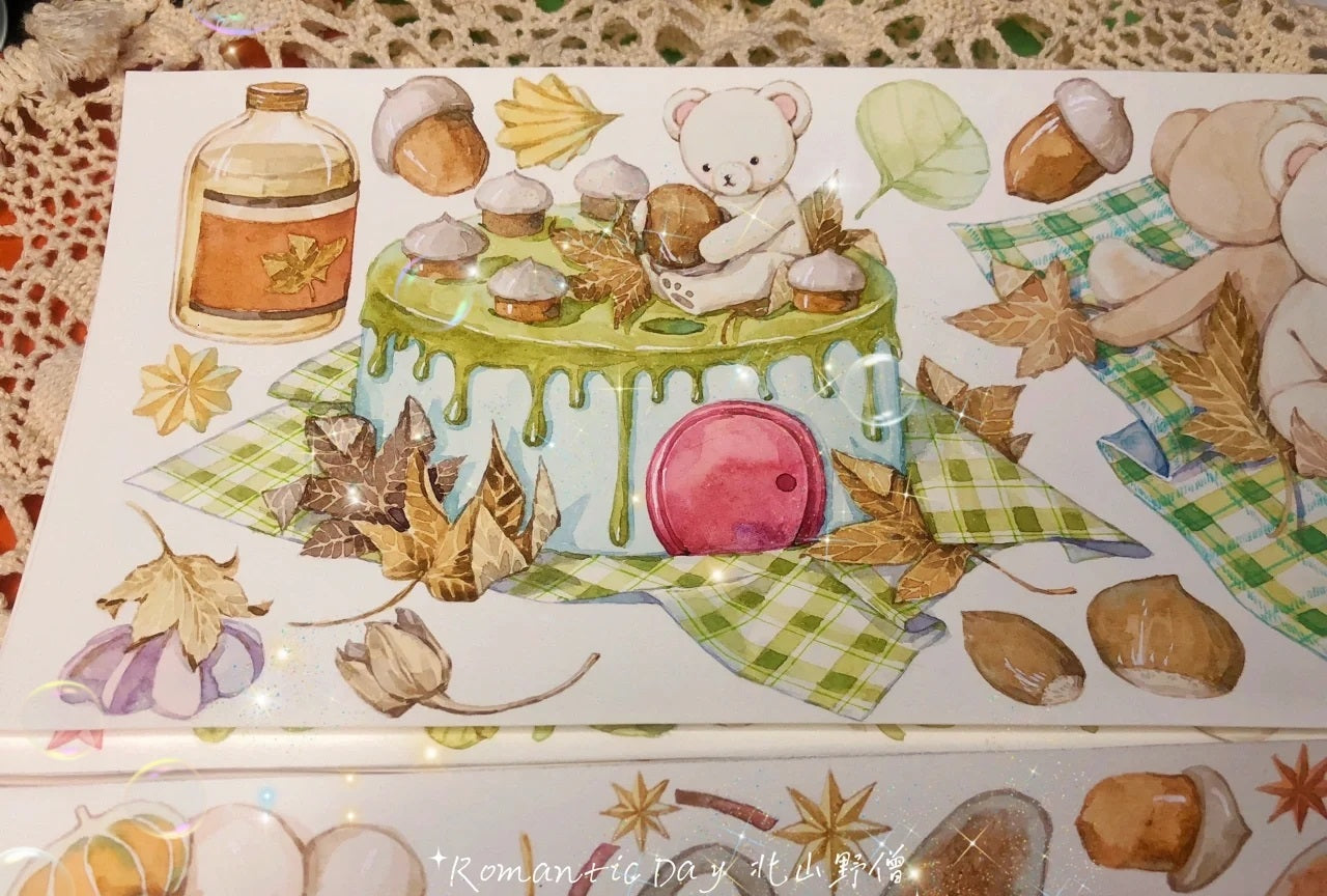 Autumn Picnic Masking Tape