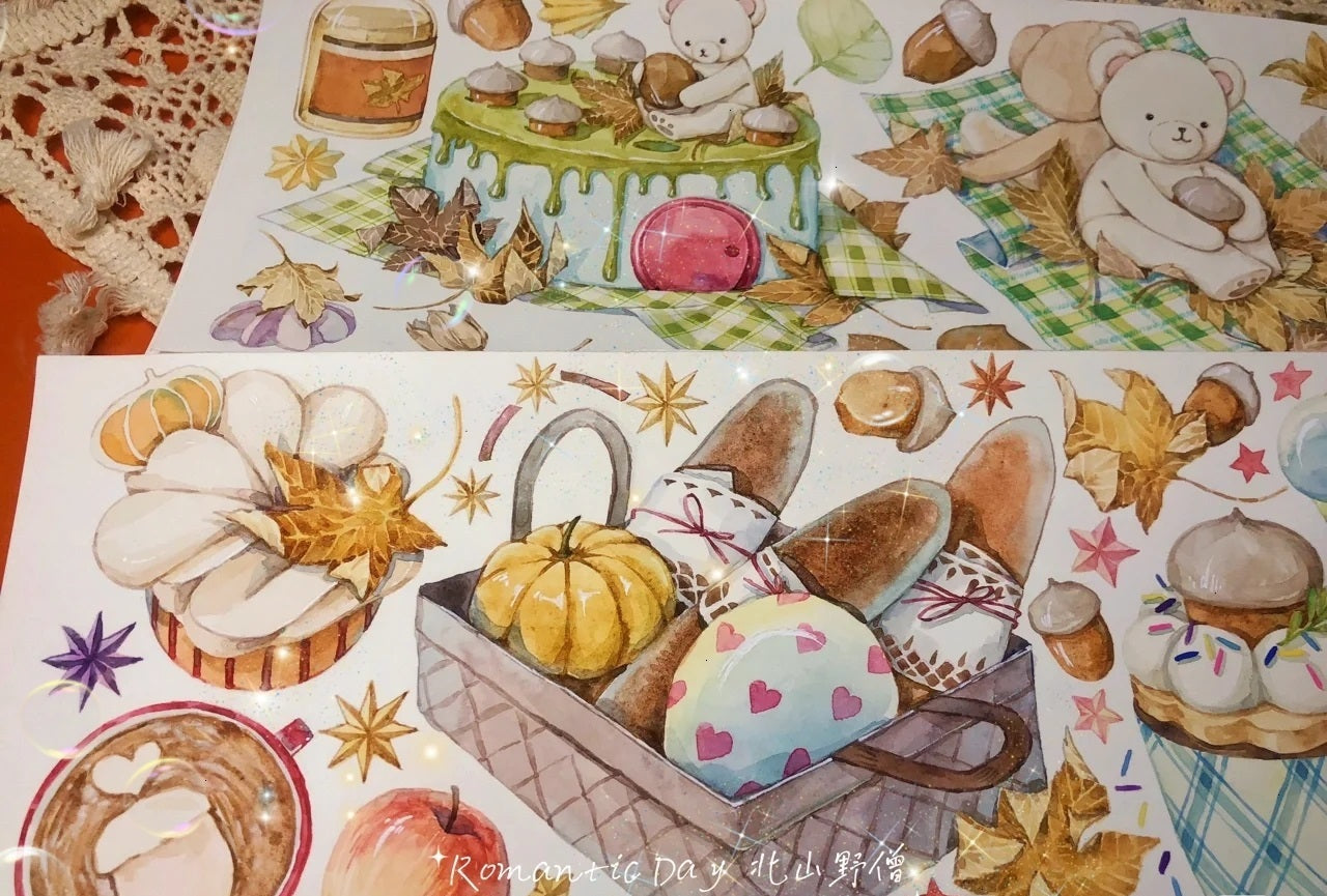 Autumn Picnic Masking Tape