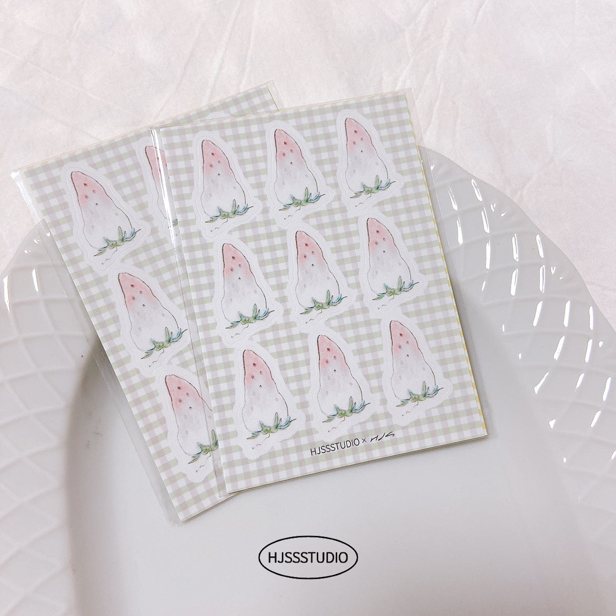 HJSSSTUDIO Stickers Set: Mini Fruits