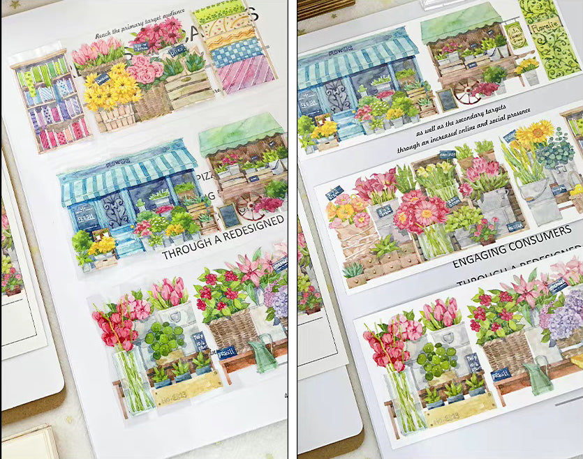 Wildflower Garden Masking Tape: Flower Shop