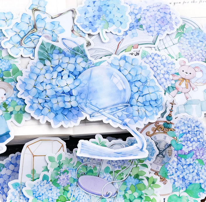 Hydrangea Garden Stickers Pack