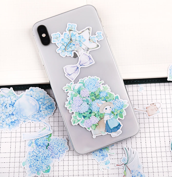 Hydrangea Garden Stickers Pack