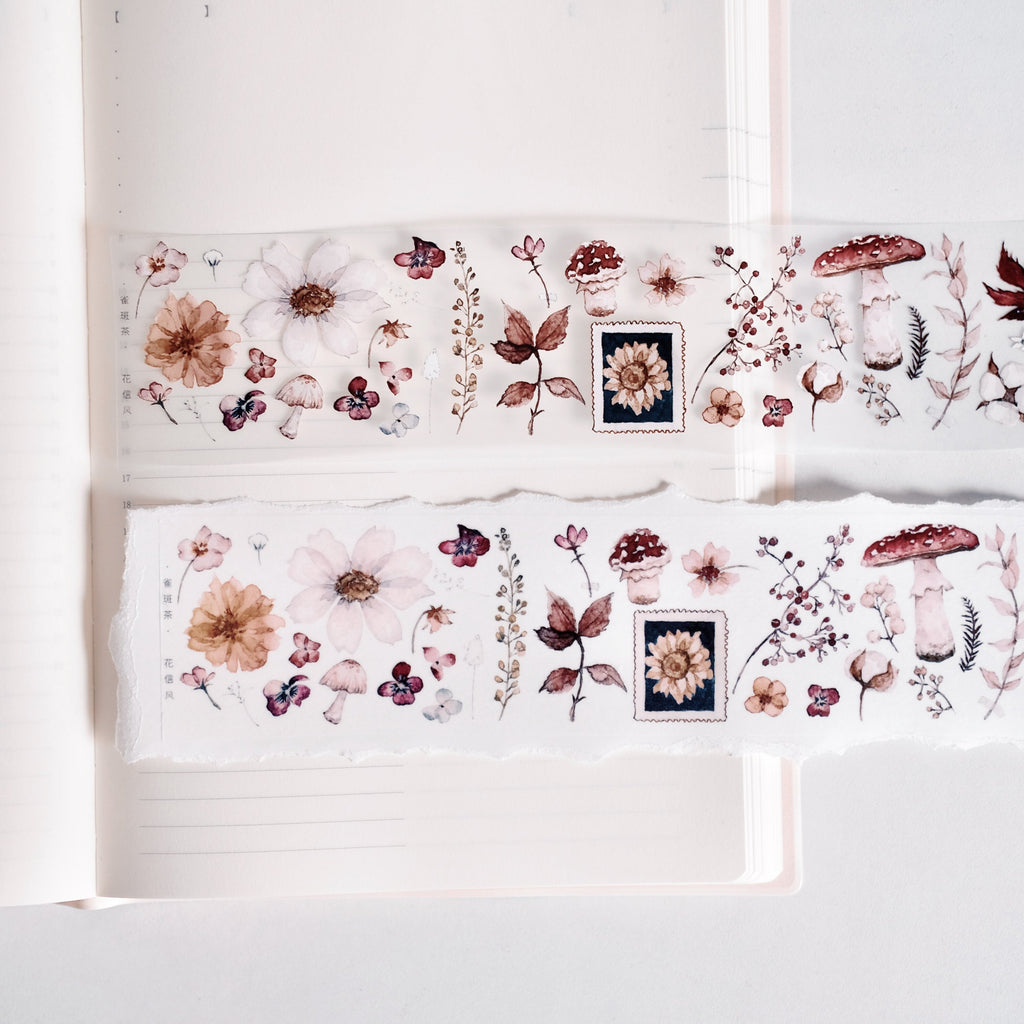 Freckles Tea Tape: Flower Greetings