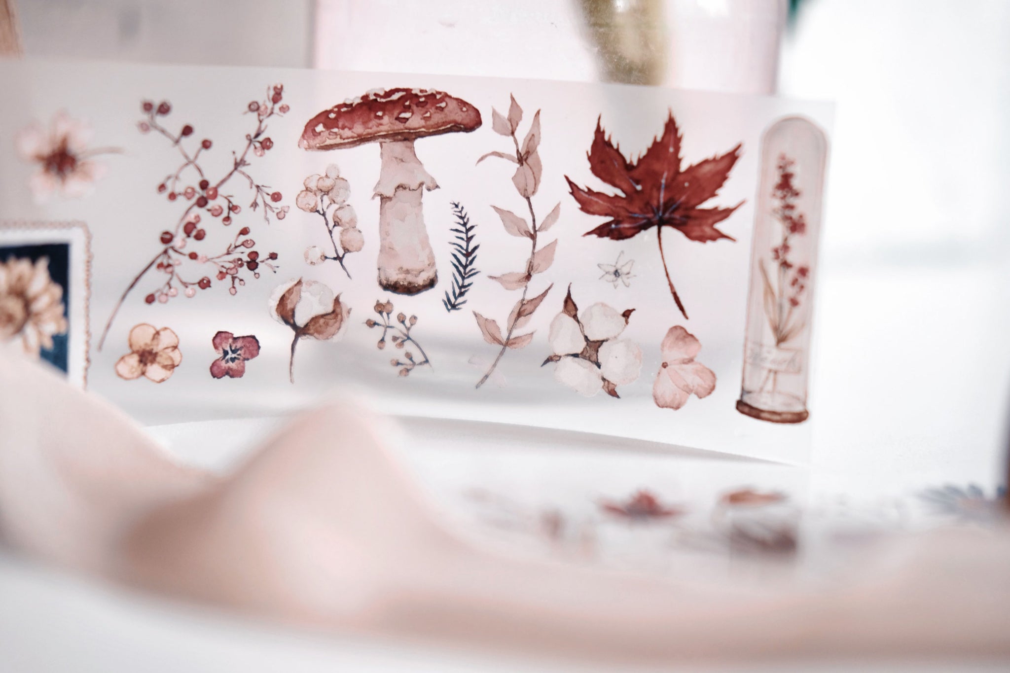 Freckles Tea Tape Sample: Flower Greeting