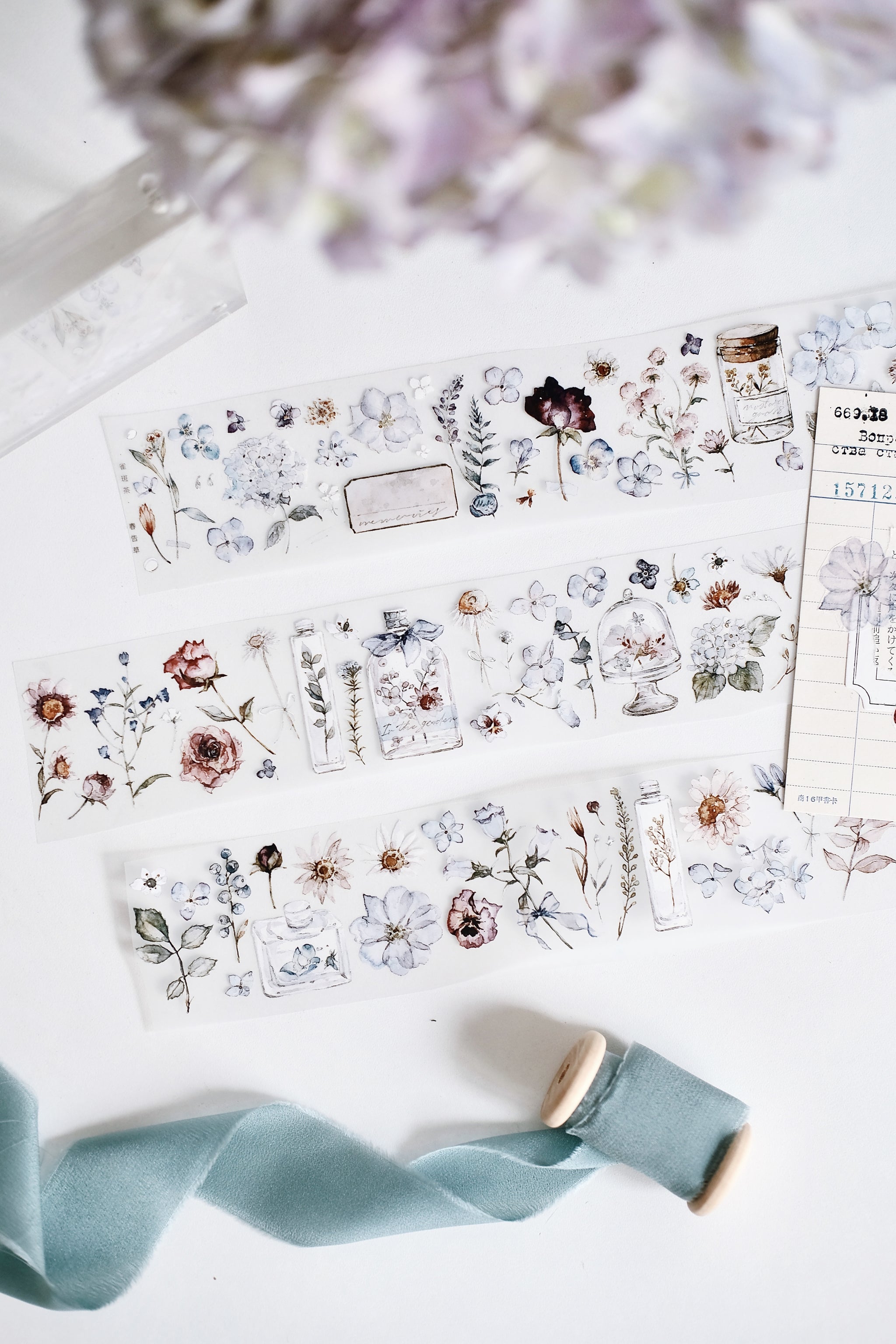 Freckles Tea Tape Sample: Spring Blossom