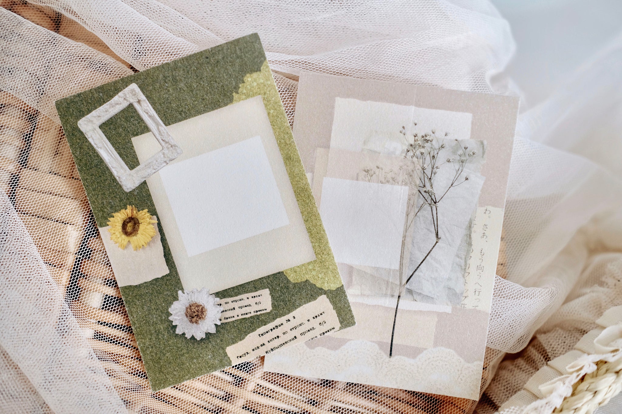Freckles Tea Memo Paper: Collage