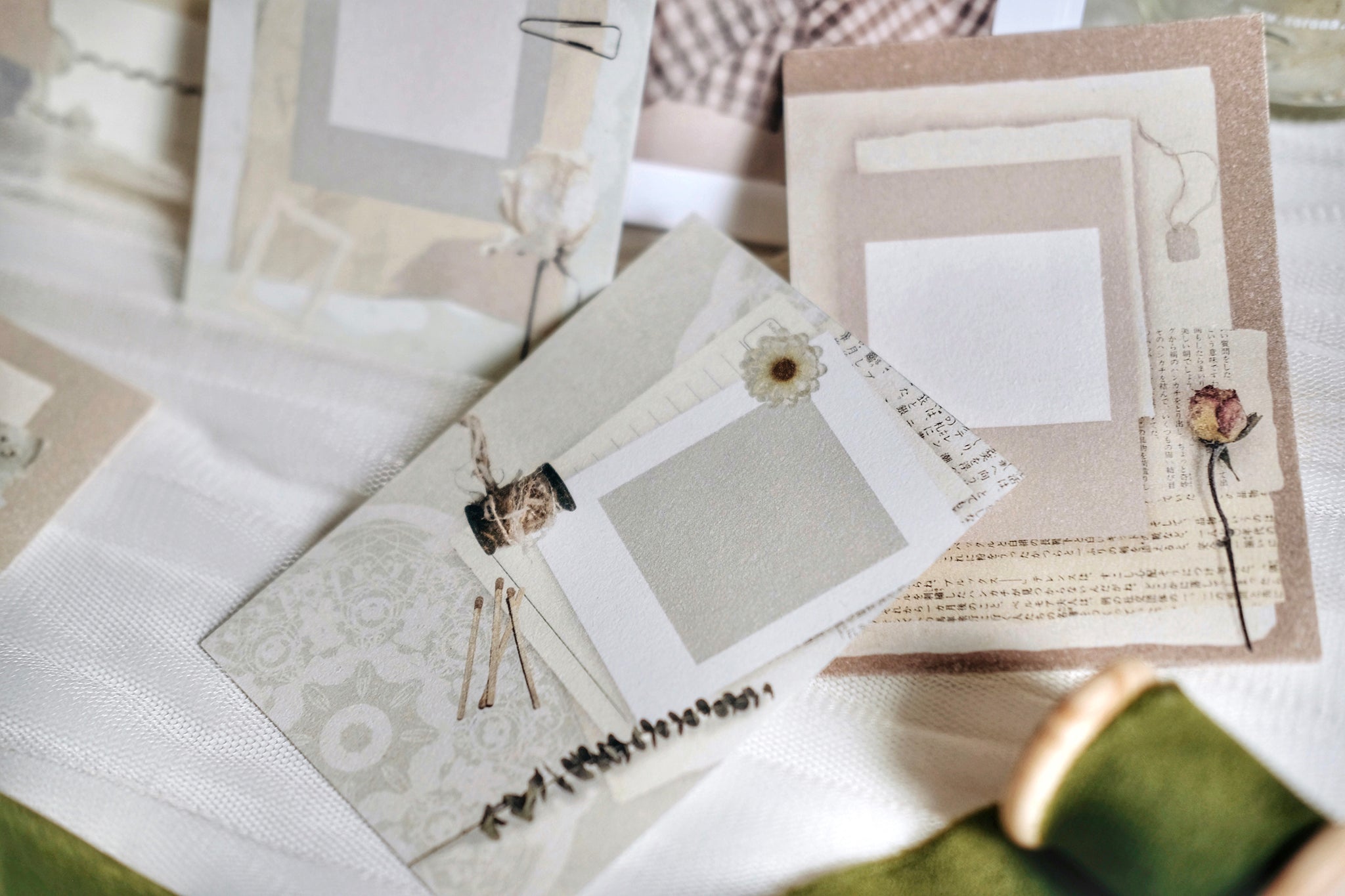Freckles Tea Memo Paper: Collage