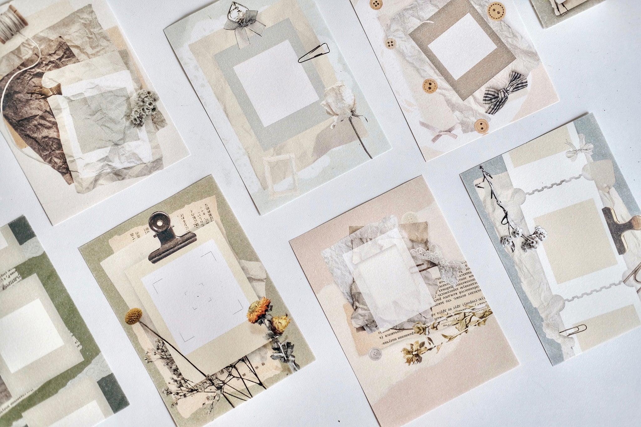 Freckles Tea Memo Paper: Collage