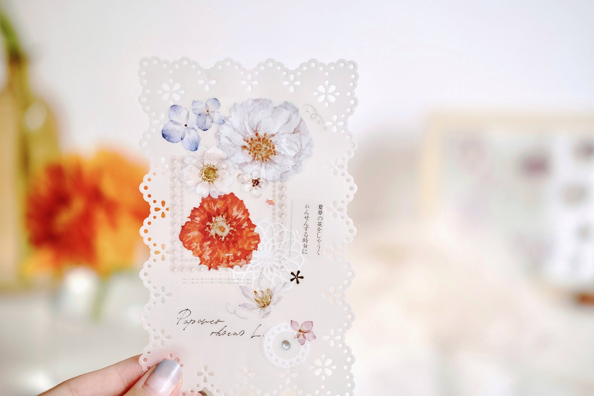 Freckles Tea Tape: Illustrated Flowers Handbook