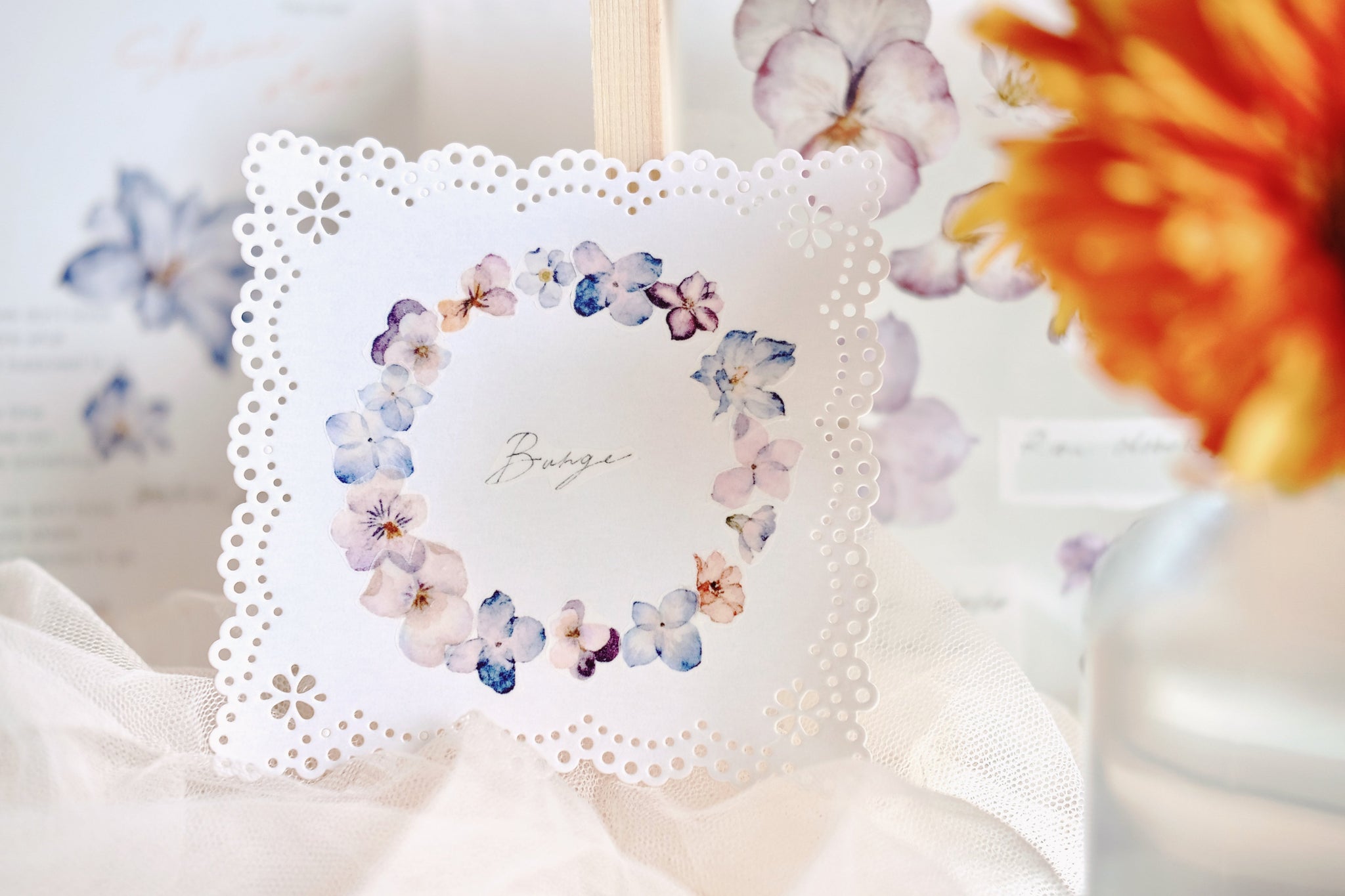 Freckles Tea Tape: Illustrated Flowers Handbook