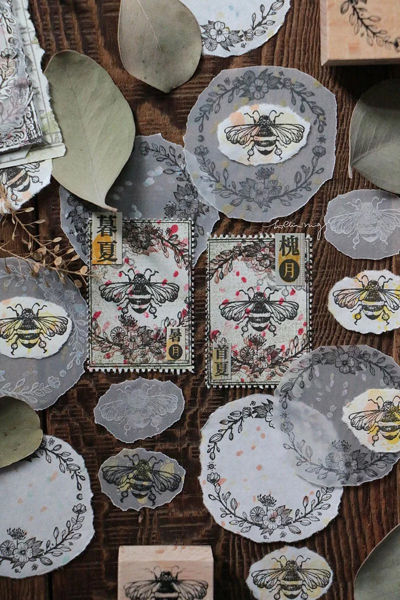 LCN Design Studio x Emu: Floral Buzz Stamps Set