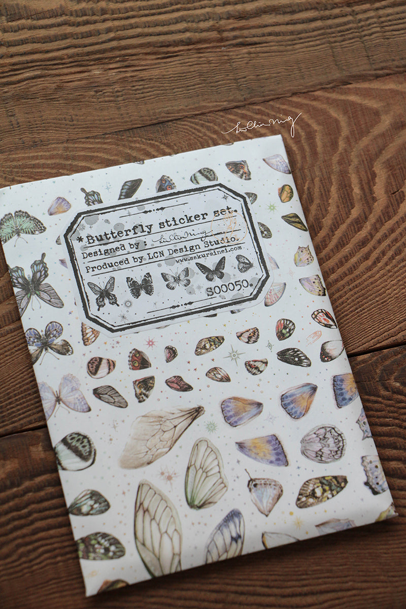 LCN Design Studio: Butterfly Sticker Sheets